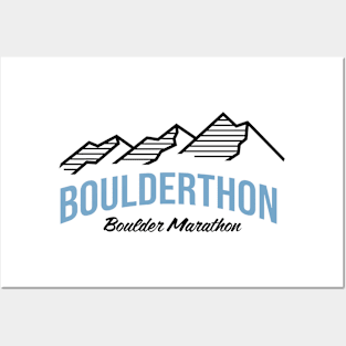 Boulderthon Marathon Posters and Art